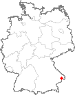 Karte Fürstenstein, Niederbayern